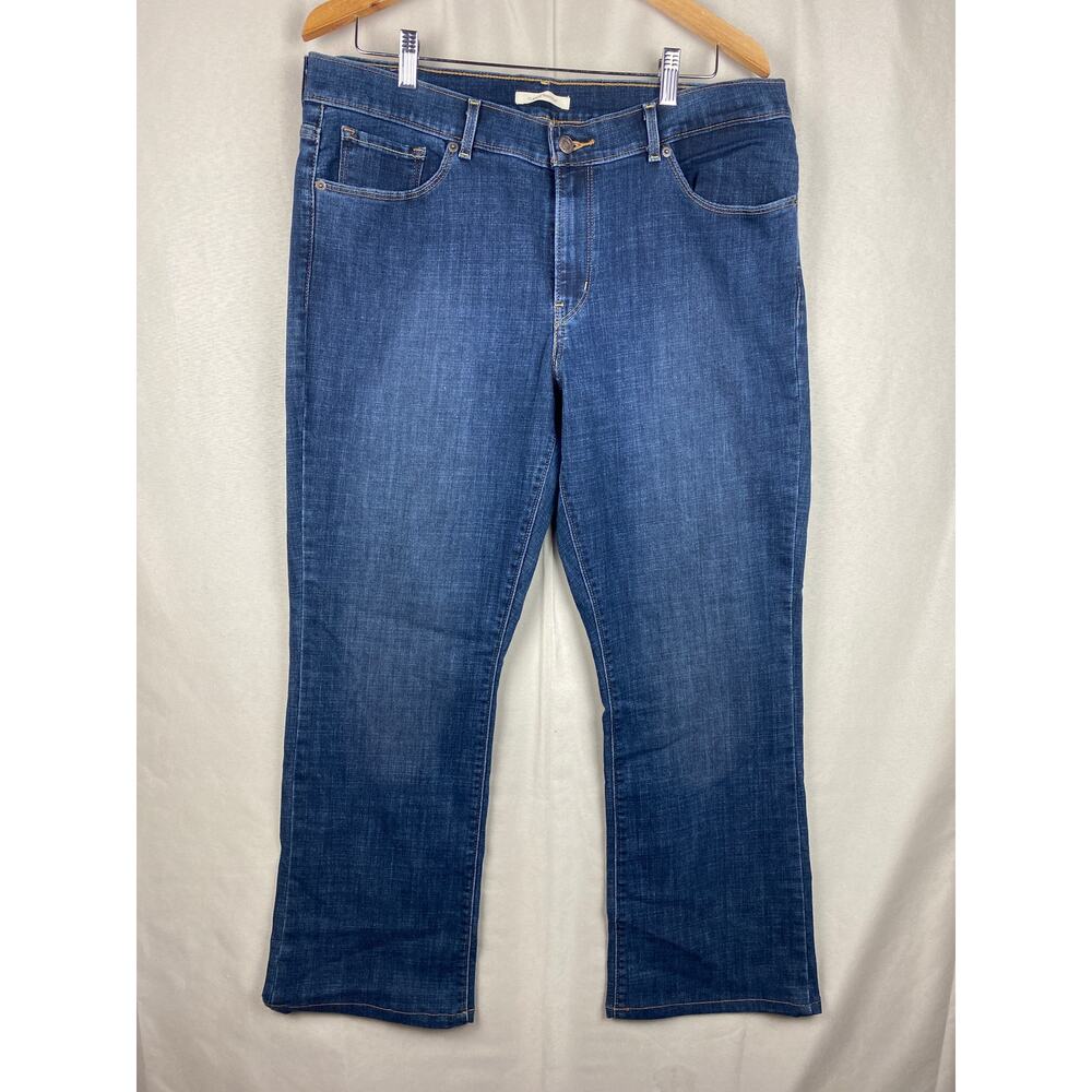 Levis Classic Bootcut Jeans Womens sz 16 Denim Boot Cut